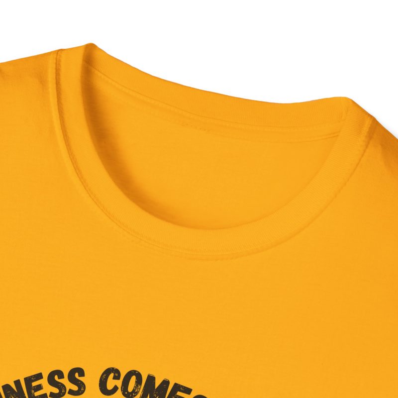 Happiness Comes in Waves Unisex Softstyle T-Shirt - Image 7