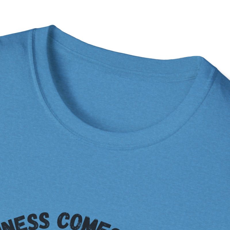 Happiness Comes in Waves Unisex Softstyle T-Shirt - Image 35