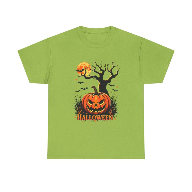 Pumpkin Party Halloween Unisex Heavy Cotton Tee - Image 17