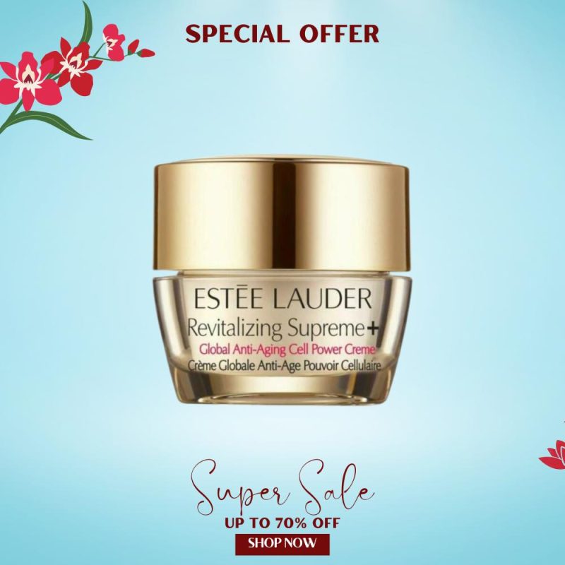 Estee Lauder Revitalizing Supreme+Global Anti-Aging Cell Power Creme -0.24 Oz/7ml