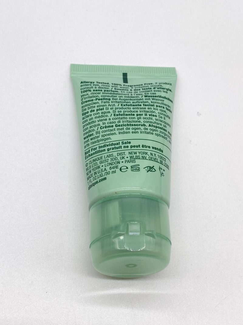 Clinique 7 Day Face Scrub Cream 30ml Rinse-Off Formula - Image 3