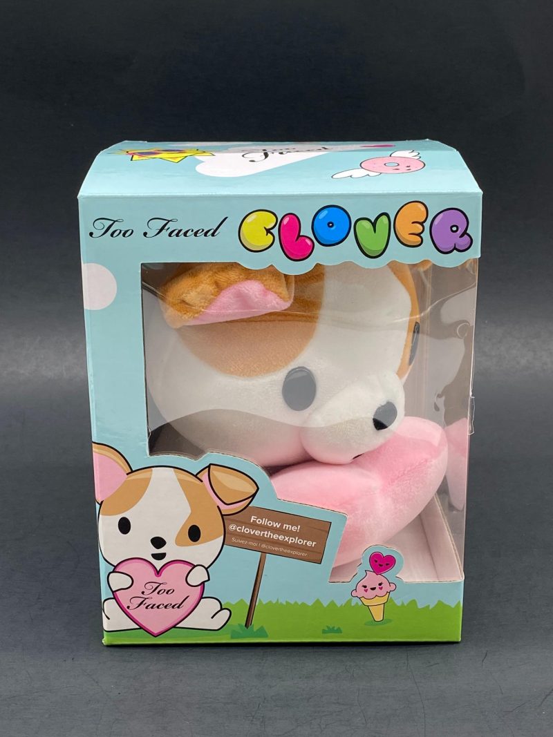 Too Faced Clover Stuffed Plush Puppy Toy Limited Edition - Image 3