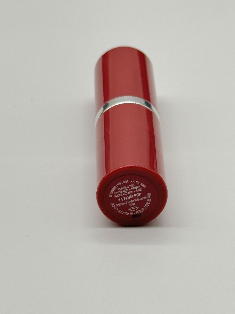 Clinique Pop Lip Colour + Primer Rouge Intense + Base 14 plum pop - Image 4
