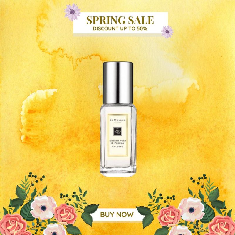 Jo Malone London English Pear & Freesia Cologne Travel Size 0.3 Oz