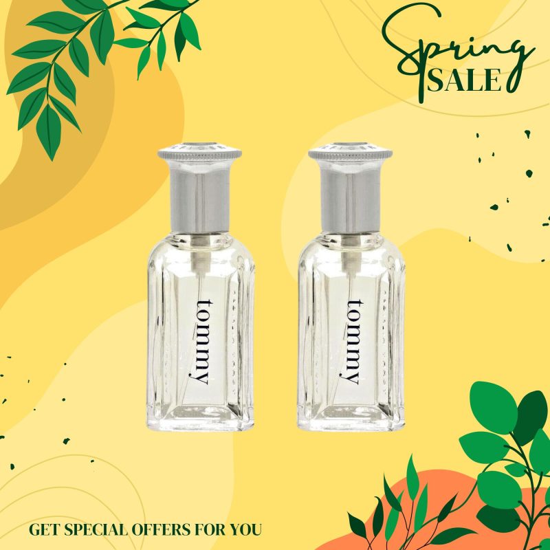 2 Tommy Hilfiger Eau De Toilette Natural Spray 0.5 oz / 15 mL, New Without Box