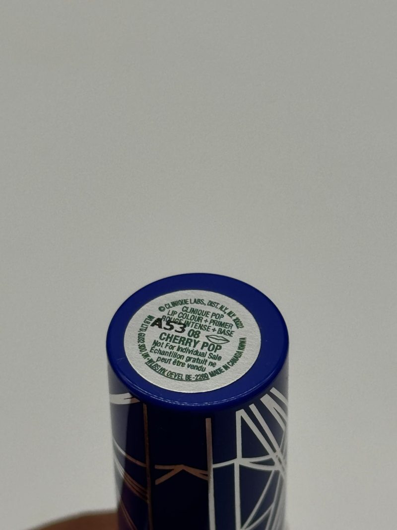 Clinique Pop Lip Colour + Primer Lipstick 08 CHERRY POP - Image 3